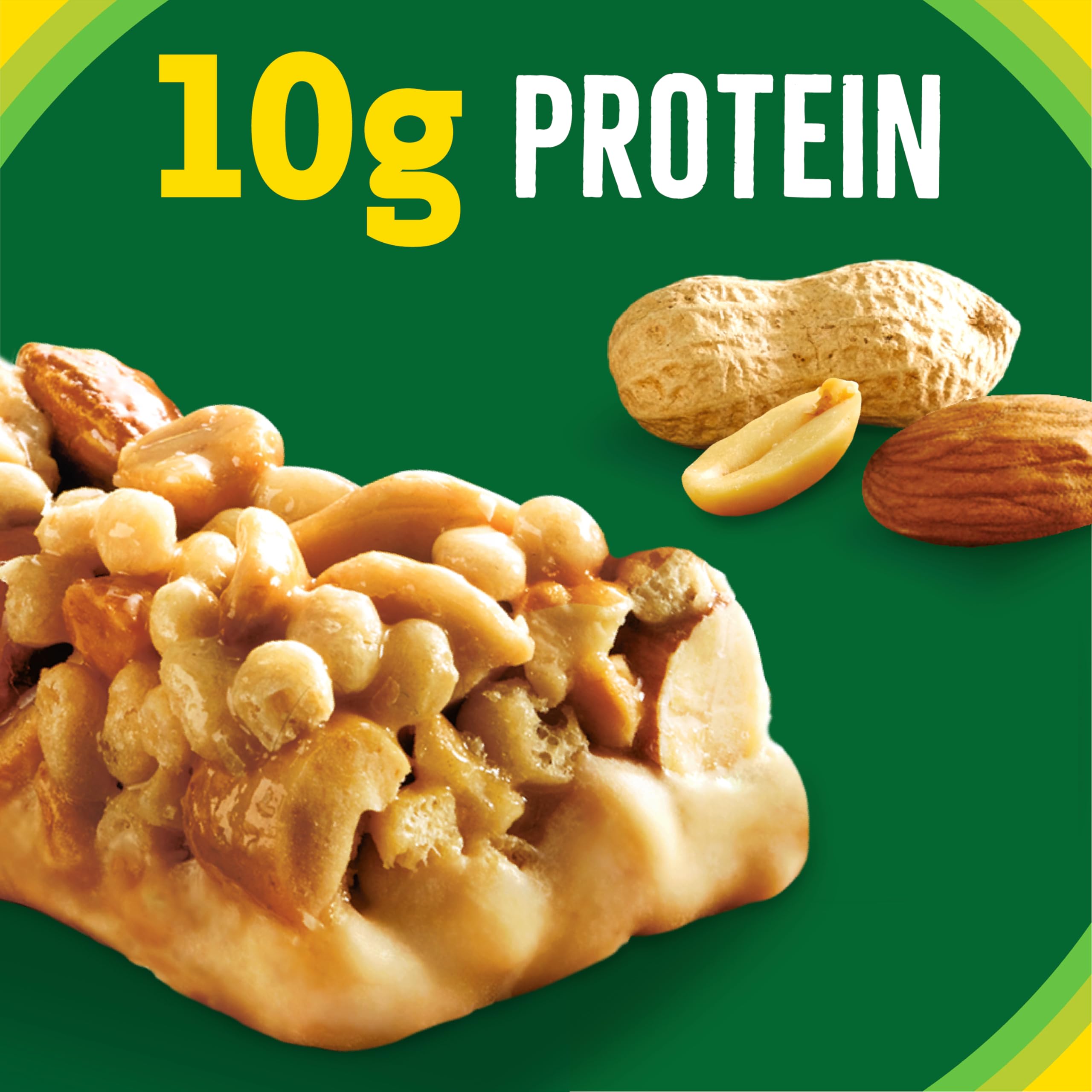 Nature Valley Protein Chewy Salted Caramel Nut bar in lunchbox