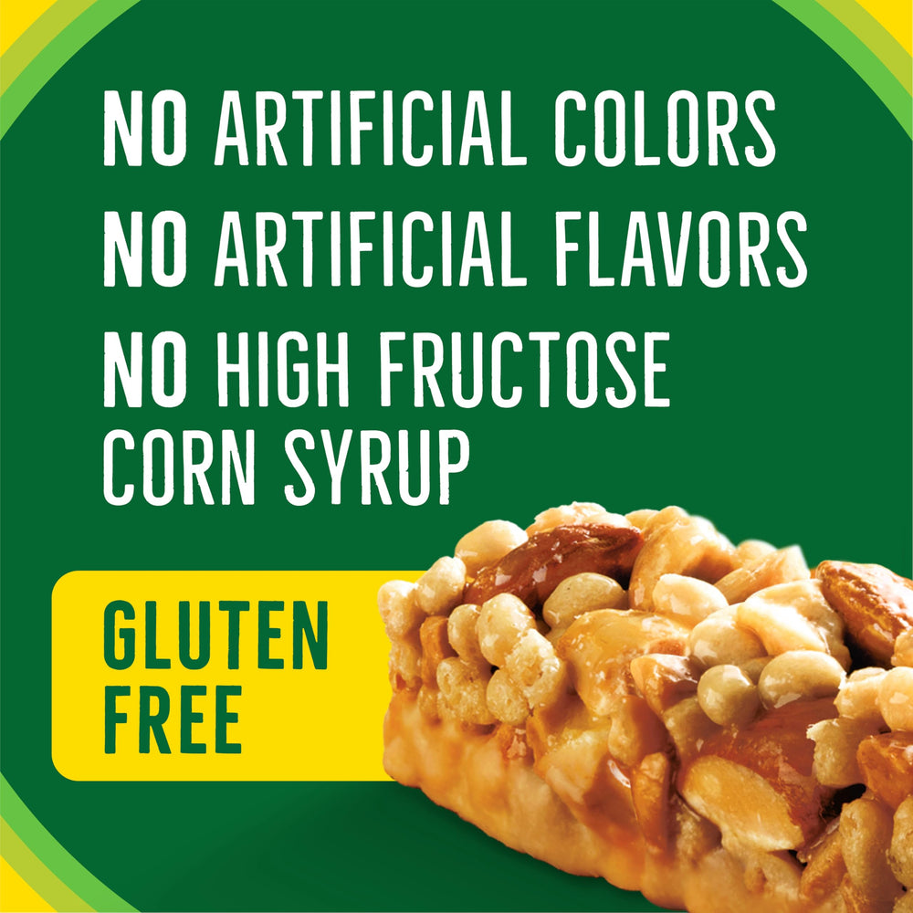 Nature Valley Protein Chewy Salted Caramel Nut bar with coffee for an energy boost