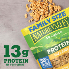 Nature Valley Protein Oats and Honey as DIY trail mix base.
