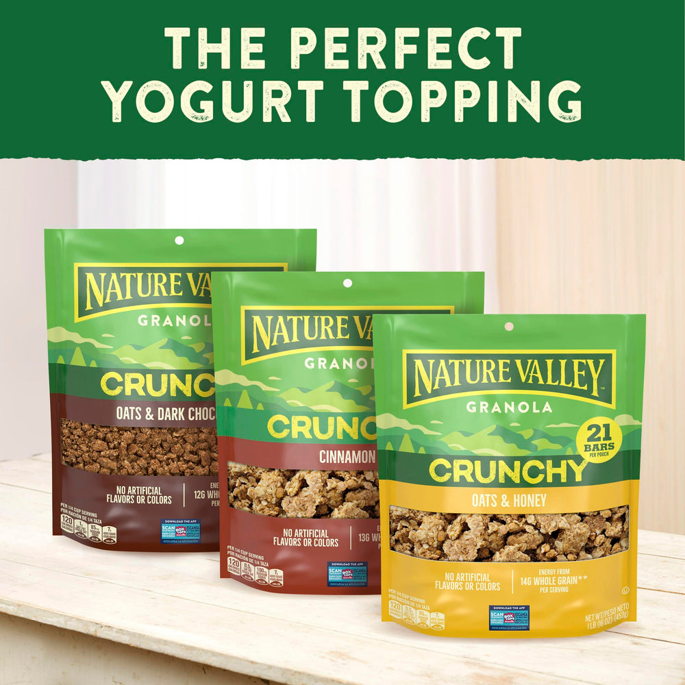 Nature Valley on-the-go snack option for busy days.