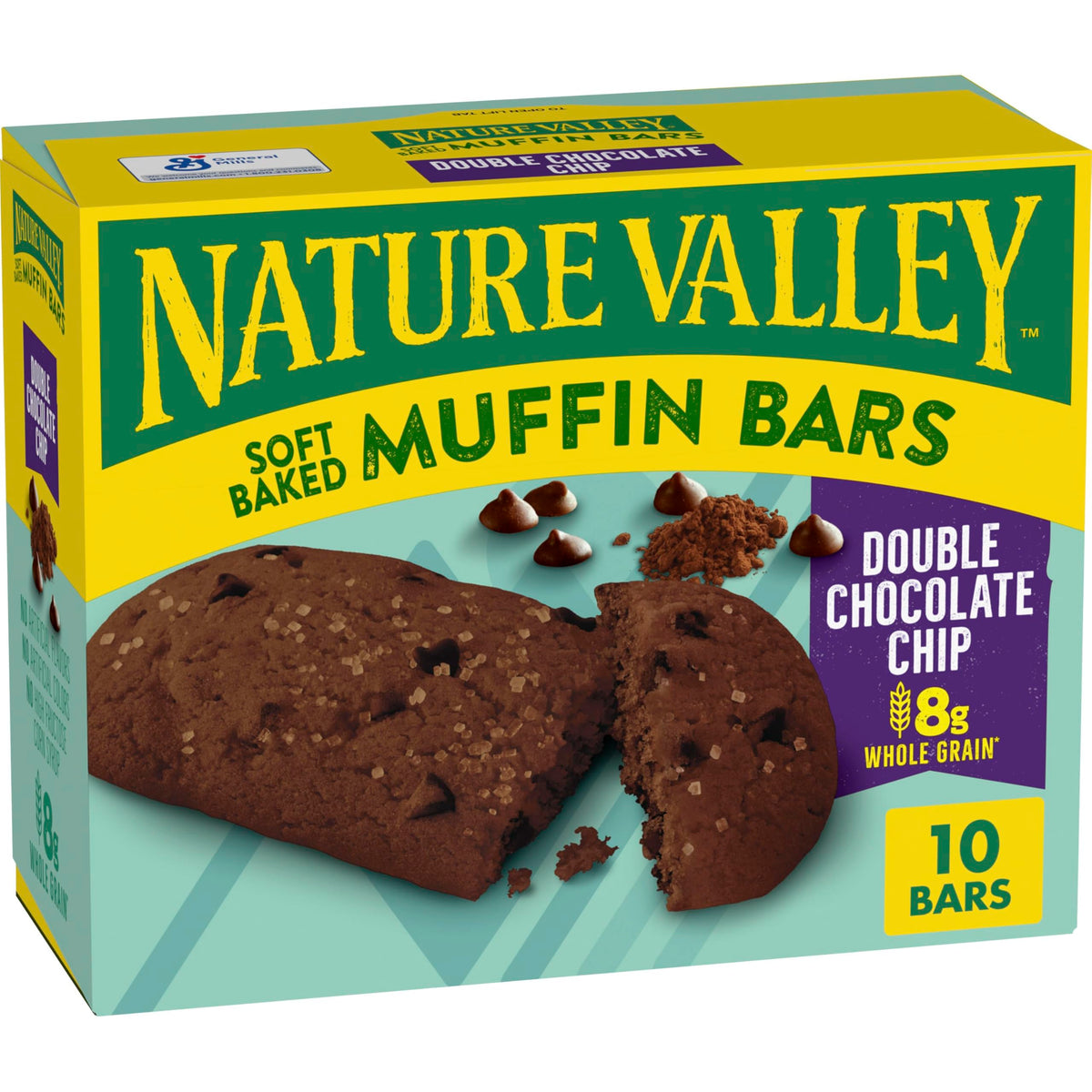 Nature Valley Soft Baked Muffin Bar front view, ideal for grab-and-go mornings