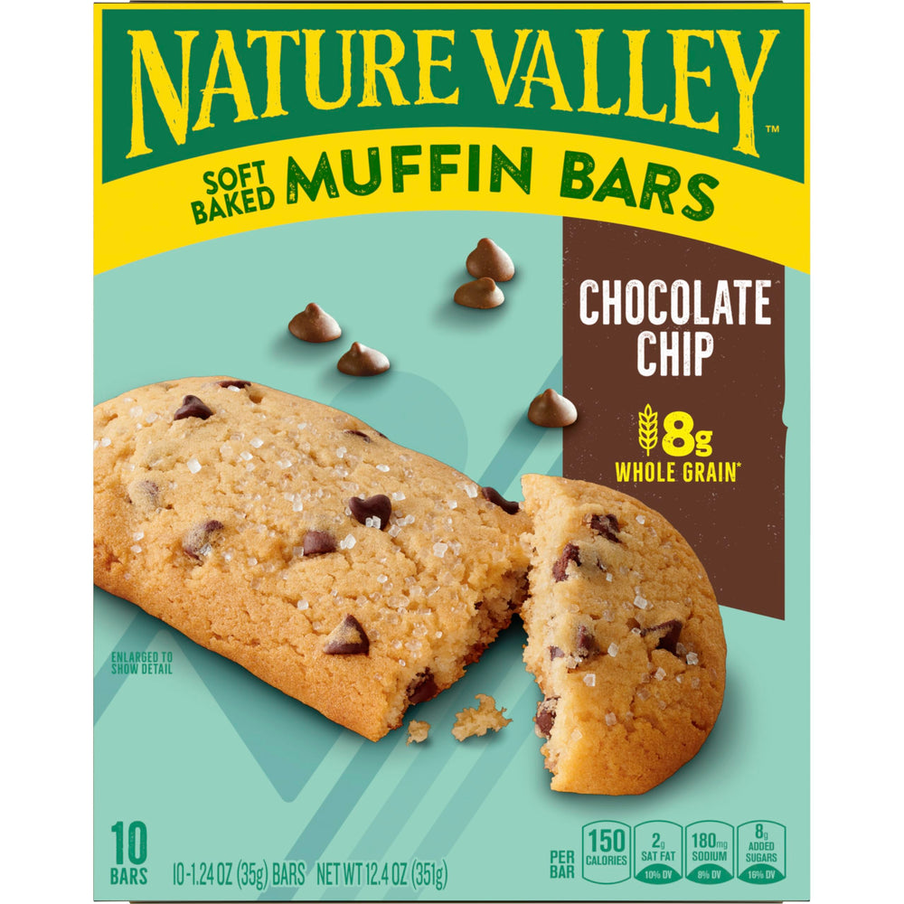 Nature Valley Soft Baked Muffin Bars on a breakfast plate for easy morning pairing