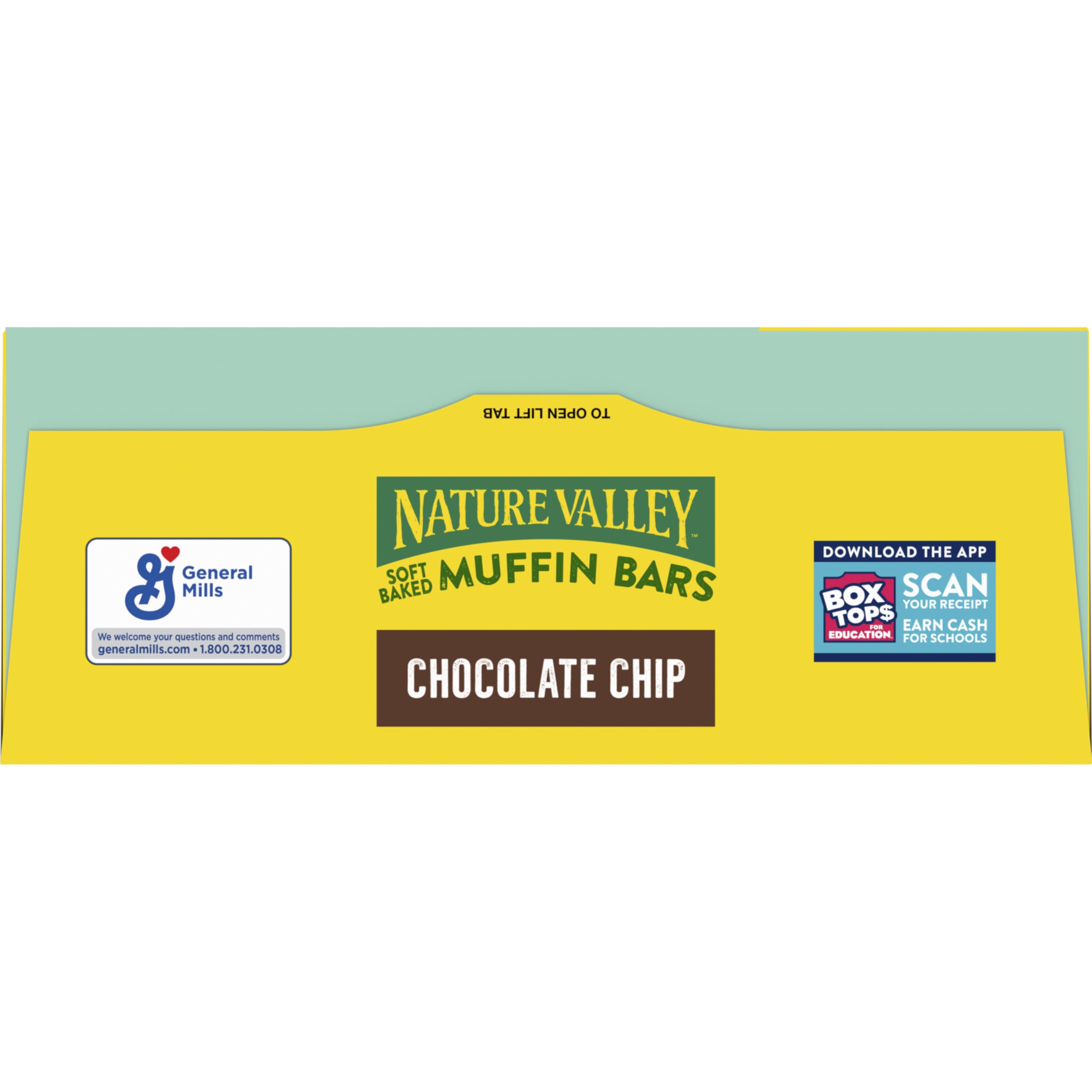 Nature Valley Soft Baked Muffin Bars on a hiking trail for portable energy