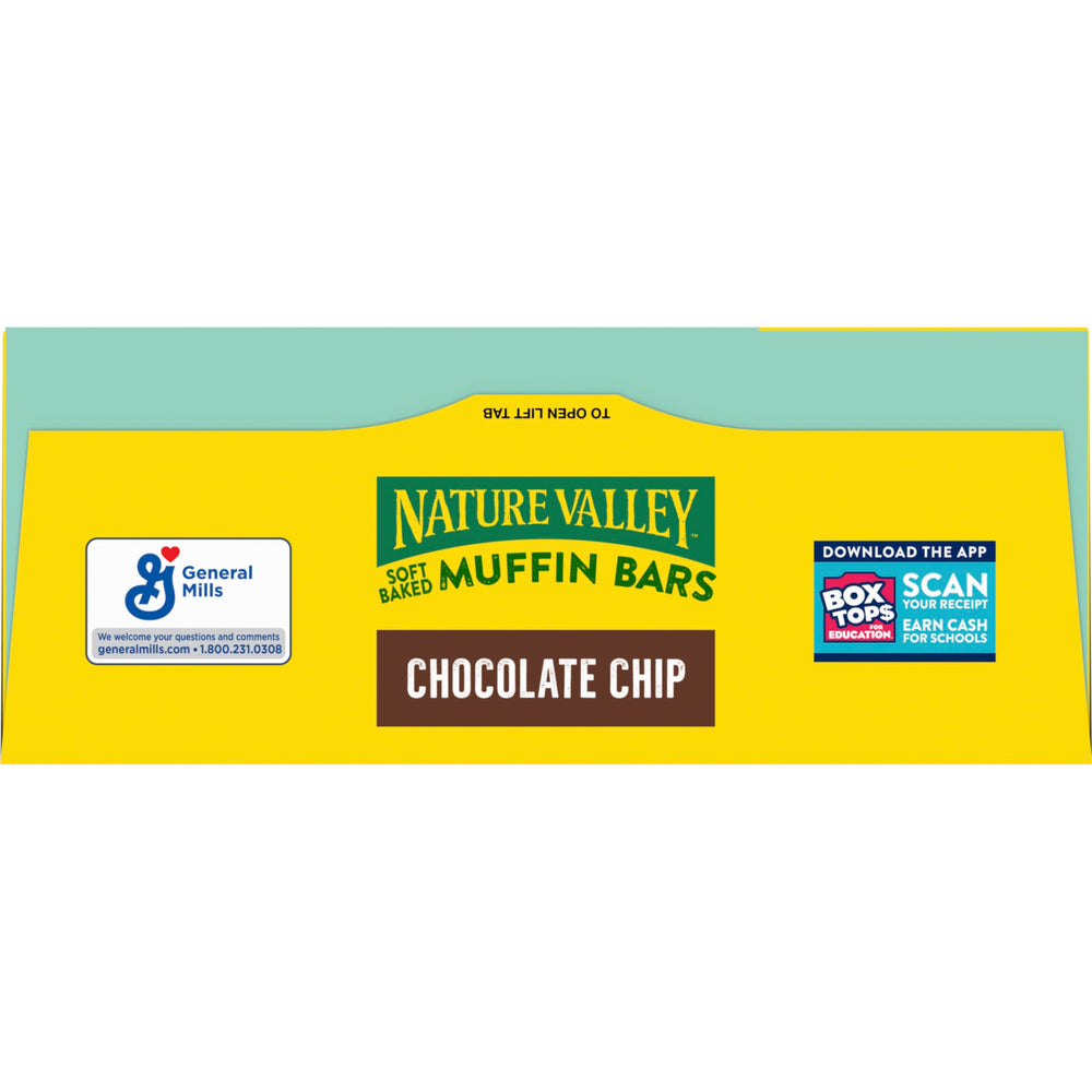 Nature Valley Soft Baked Muffin Bars on a hiking trail for portable energy