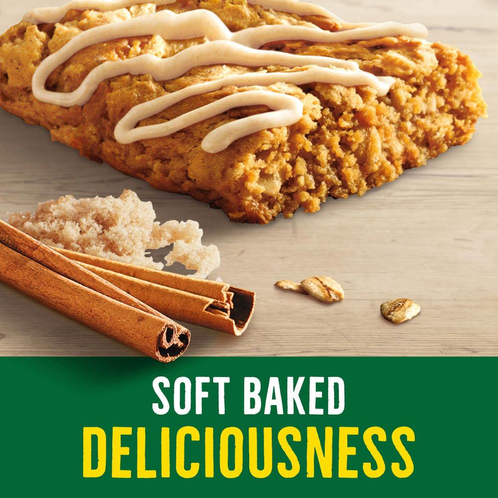 On-the-go morning bite with Nature Valley Oatmeal Squares.