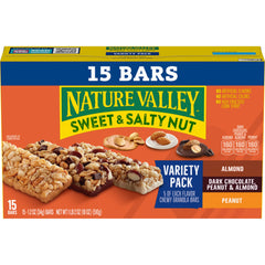 Nature Valley Sweet and Salty Nut bar, almond flavor, tasty pantry staple.