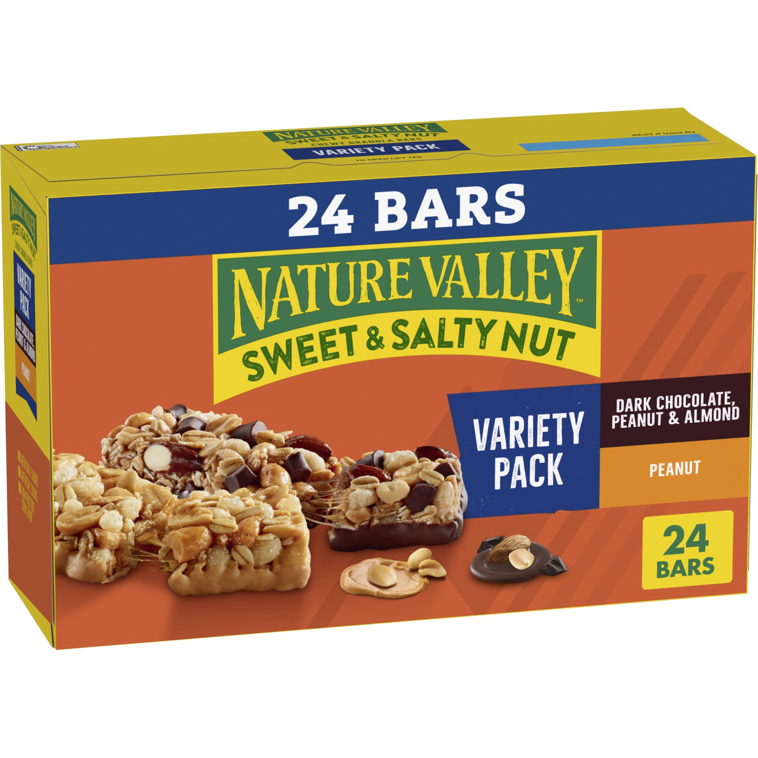 Nature Valley Sweet and Salty Nut Peanut bar for on-the-go protein and flavor.