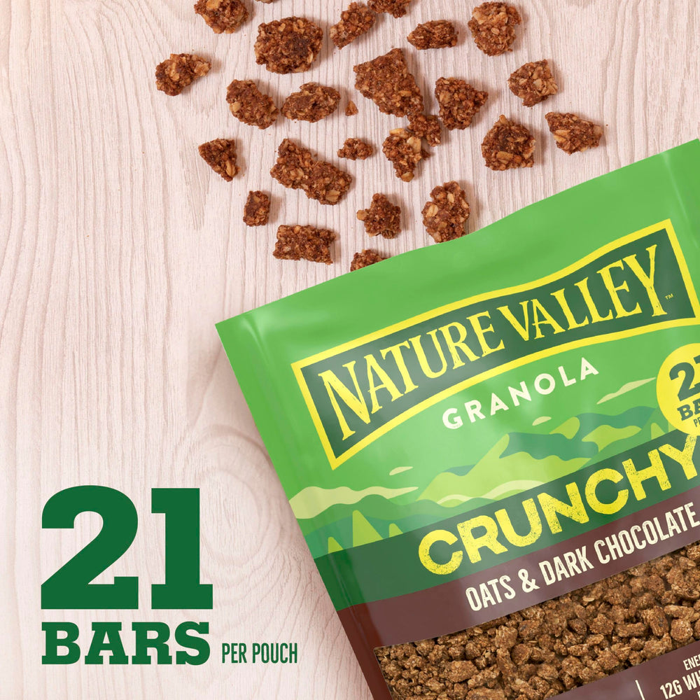 Yogurt parfait topped with Nature Valley granola for extra crunch and flavor