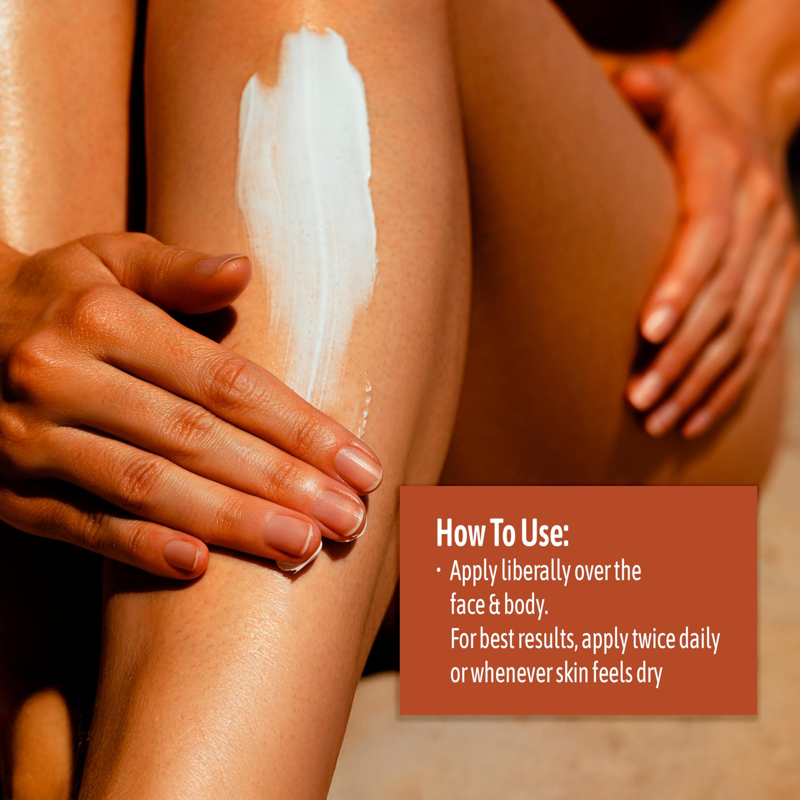 Spa-size jar of Nature Well Vitamin C Brightening Cream for full-body hydration.