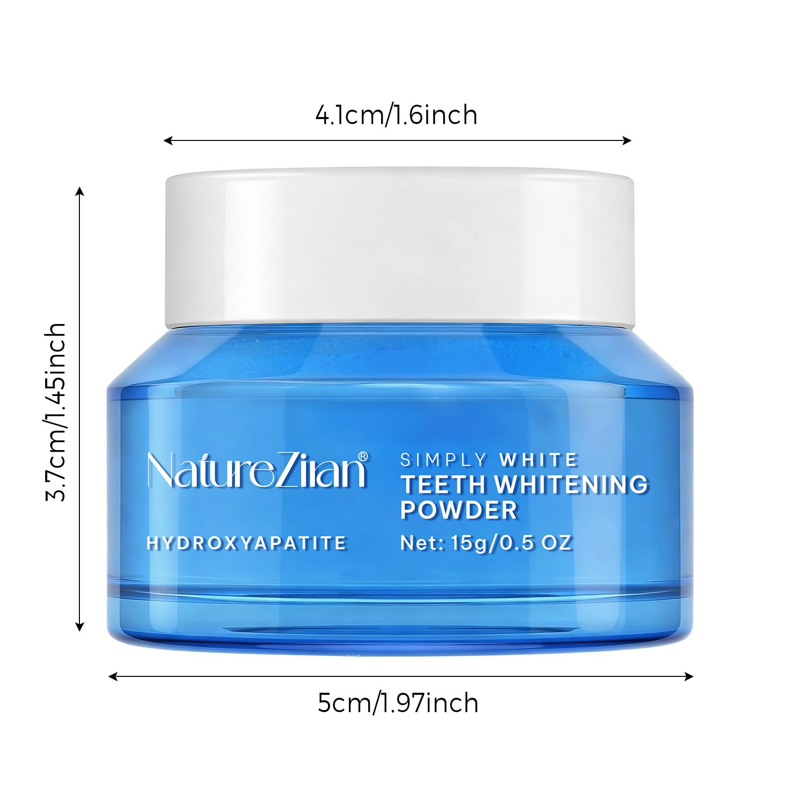 Nature Ziran Teeth Whitening Powder dentist-developed formula