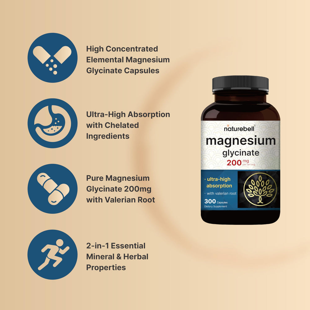 NatureBell 300 capsules pack shows long-lasting supply.