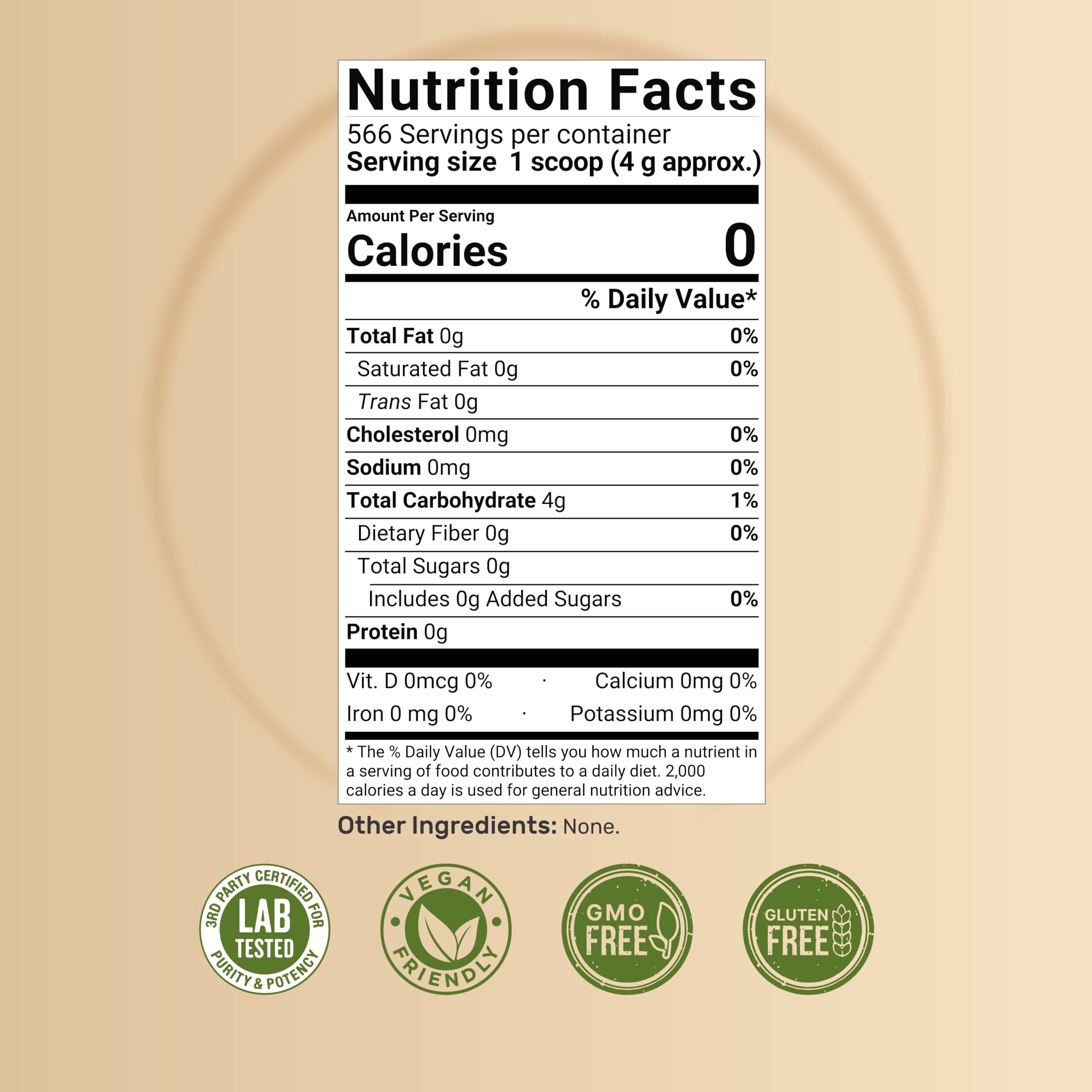 NatureBell Allulose Sweetener scoop 4g portion for precise measurement