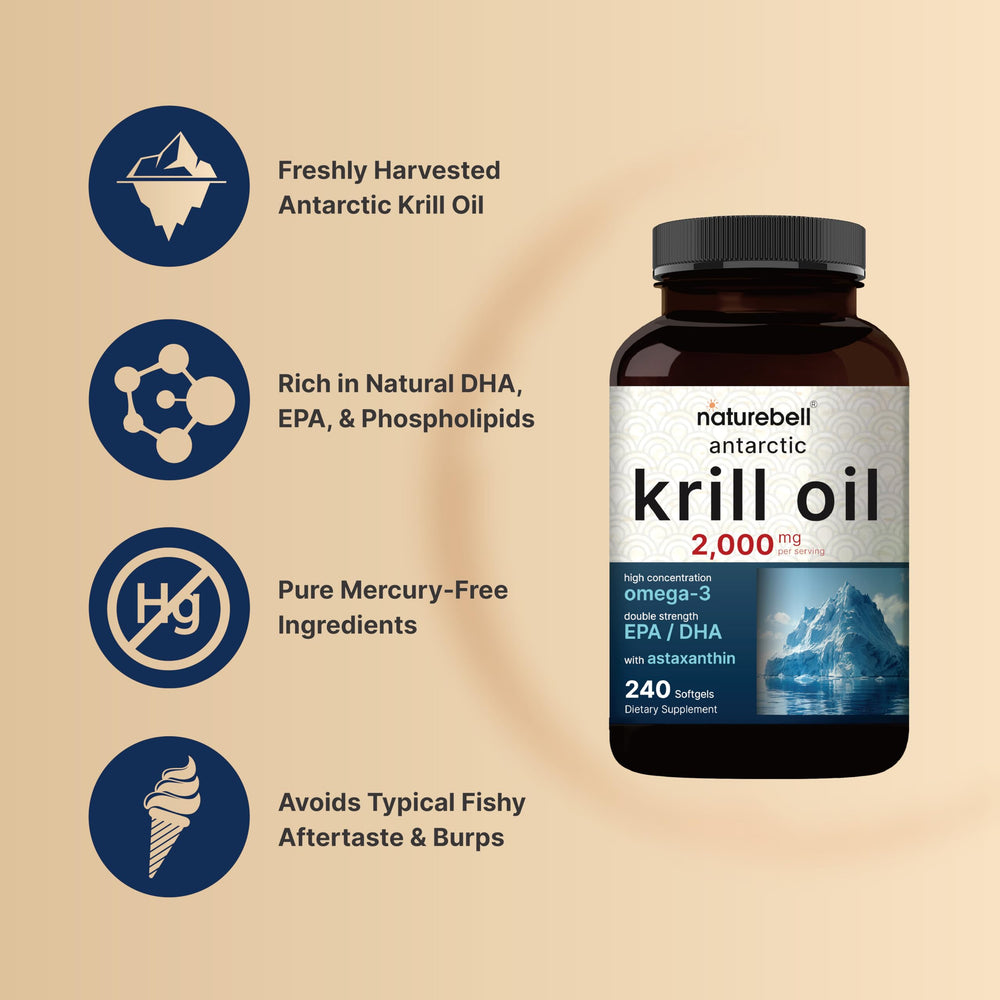NatureBell krill oil phospholipids aiding absorption