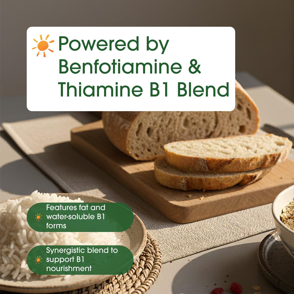 NatureBell Benfotiamine vegetarian capsules ready for use