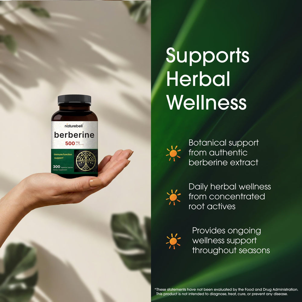 Illustration of Berberis aristata root extract used in NatureBell Berberine.