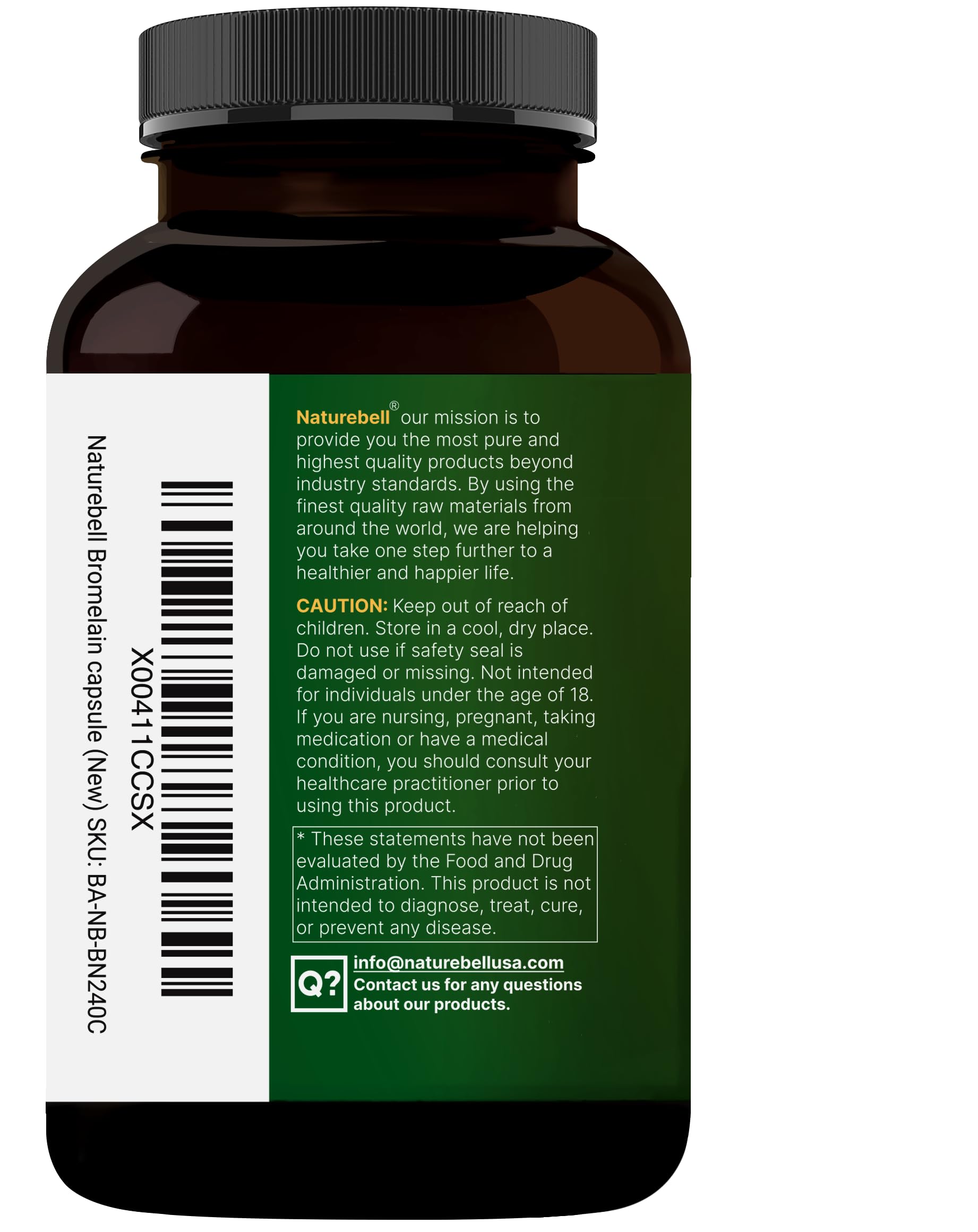 NatureBell Bromelain use in daily routine for digestion and comfort
