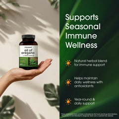 Icon illustrating carvacrol and thymoquinone as key actives in NatureBell blend.