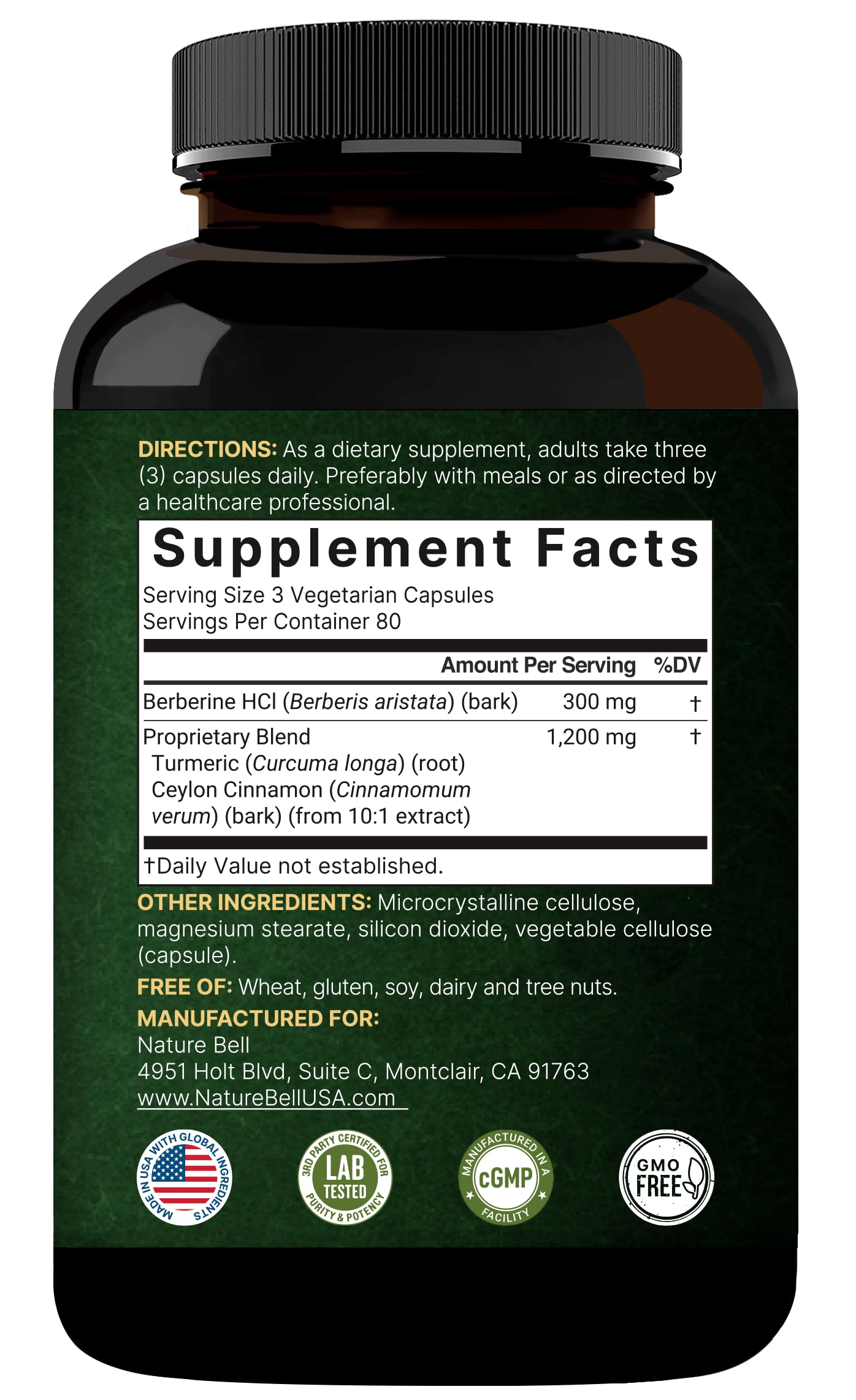 NatureBell cinnamon extract 10:1 bark—rich aroma and convenient daily support.
