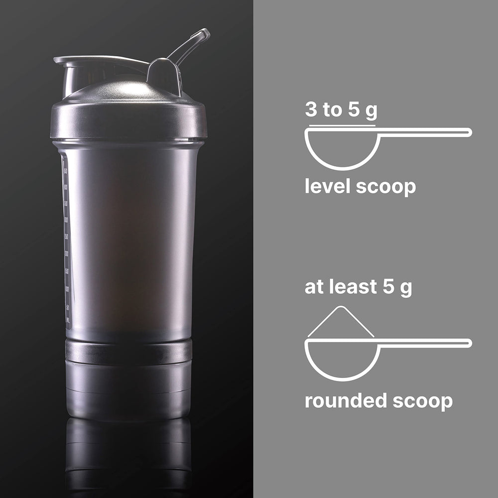 NatureBell creatine powder includes a measuring scoop for accurate servings.