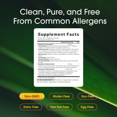 NatureBell Digestive Enzymes capsules ready to take with meals