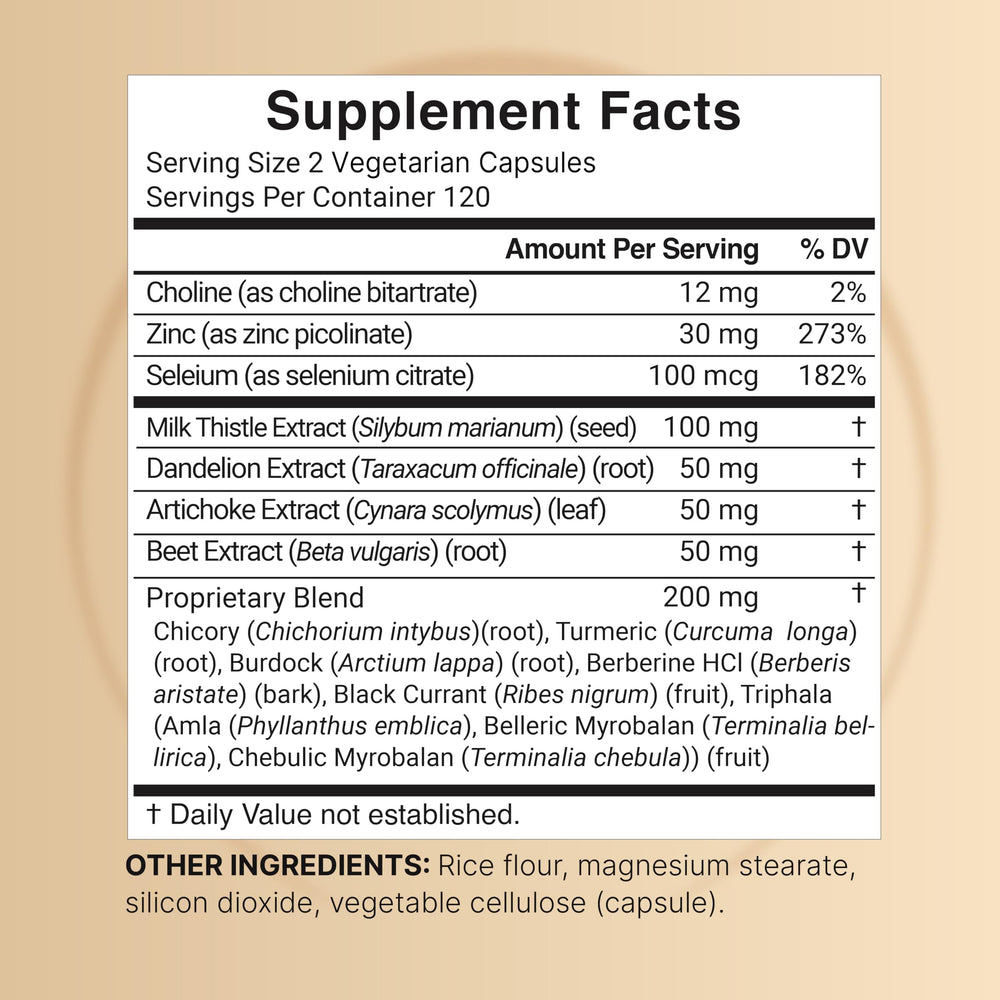 NatureBell Liver 15-in-1 capsules close-up showing easy-to-swallow veggie form.