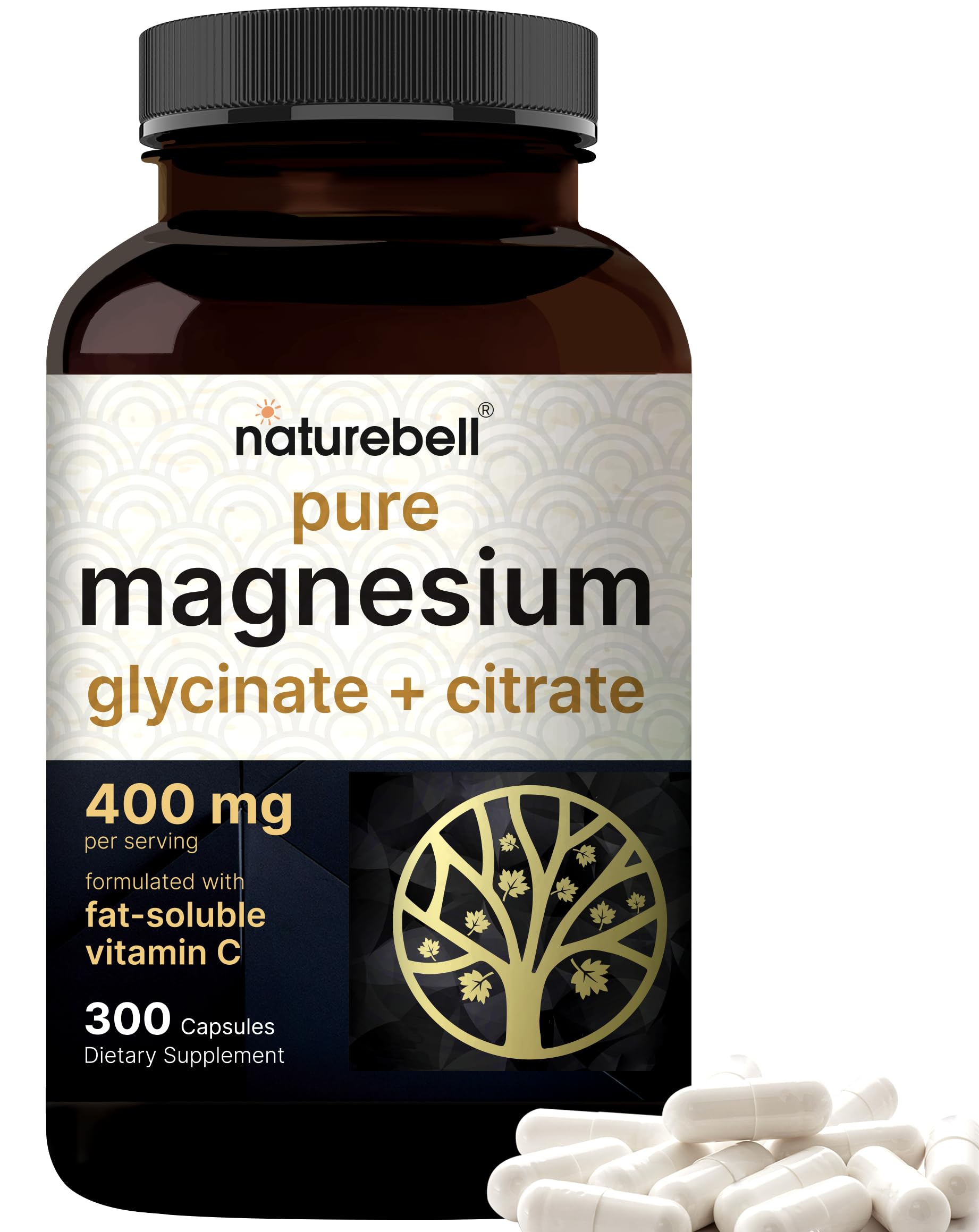 NatureBell Magnesium Complex bottle front for daily wellness support.