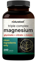 NatureBell Magnesium Complex bottle front for daily wellness support.