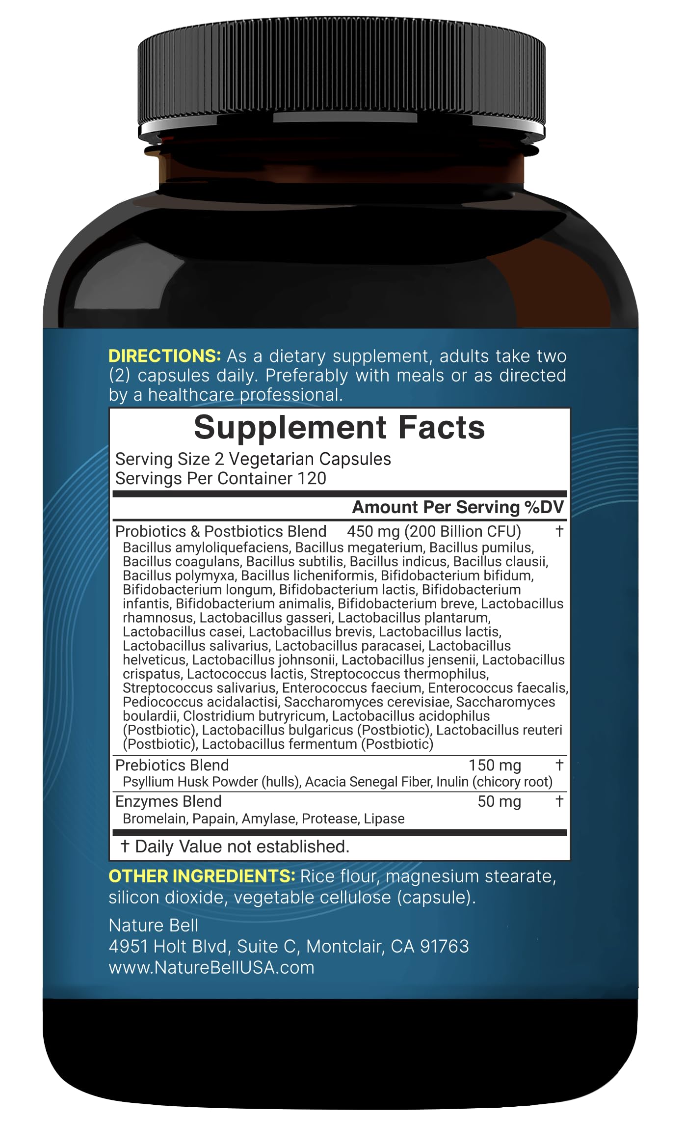 NatureBell non-GMO safety seal image signals third-party lab testing