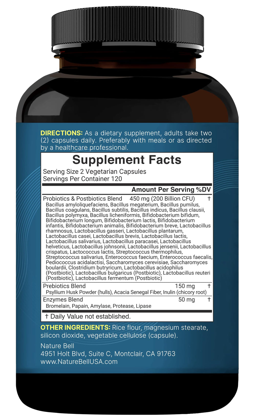 NatureBell non-GMO safety seal image signals third-party lab testing