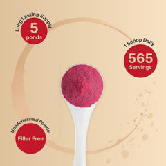 NatureBell non-GMO organic beet root label emphasizes clean ingredient promise.