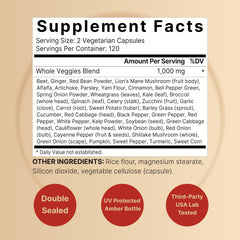 NatureBell vegetarian capsules close-up highlights plant-based nutrition.
