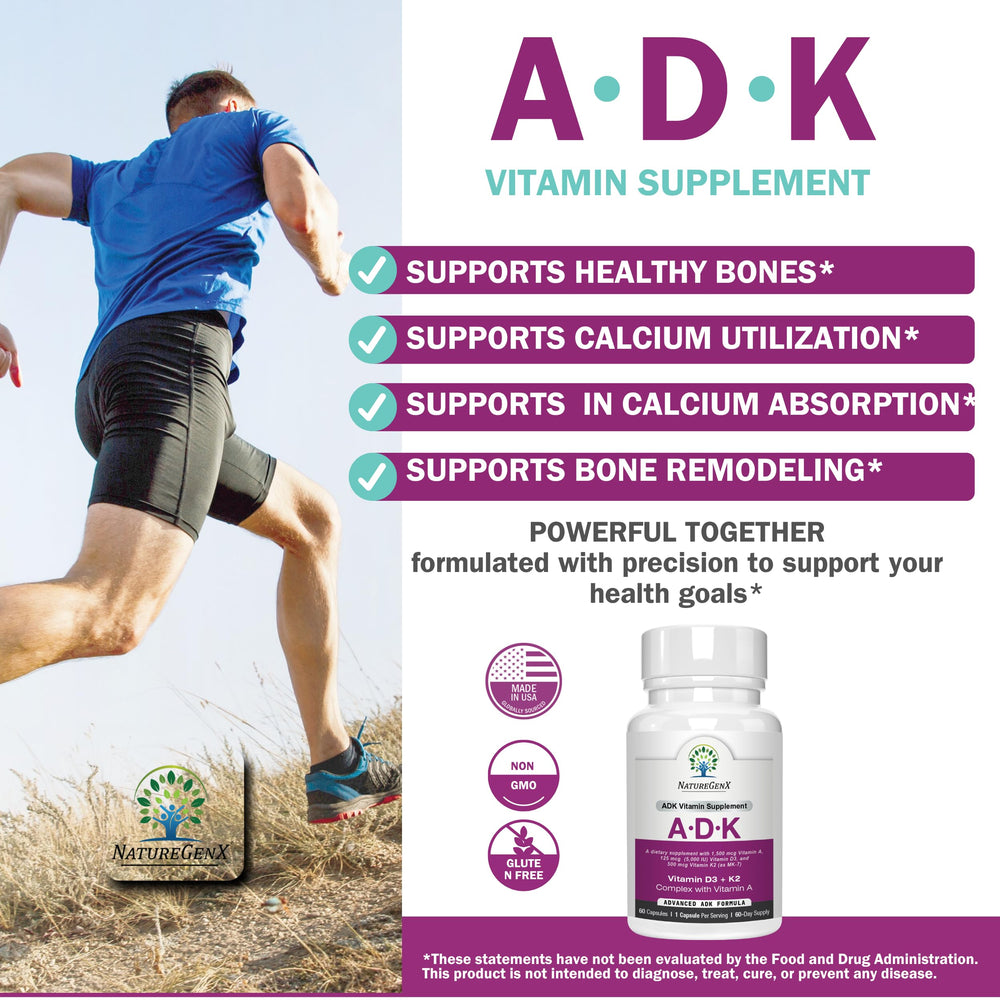 NatureGenX ADK two-month supply packaging for extended use.