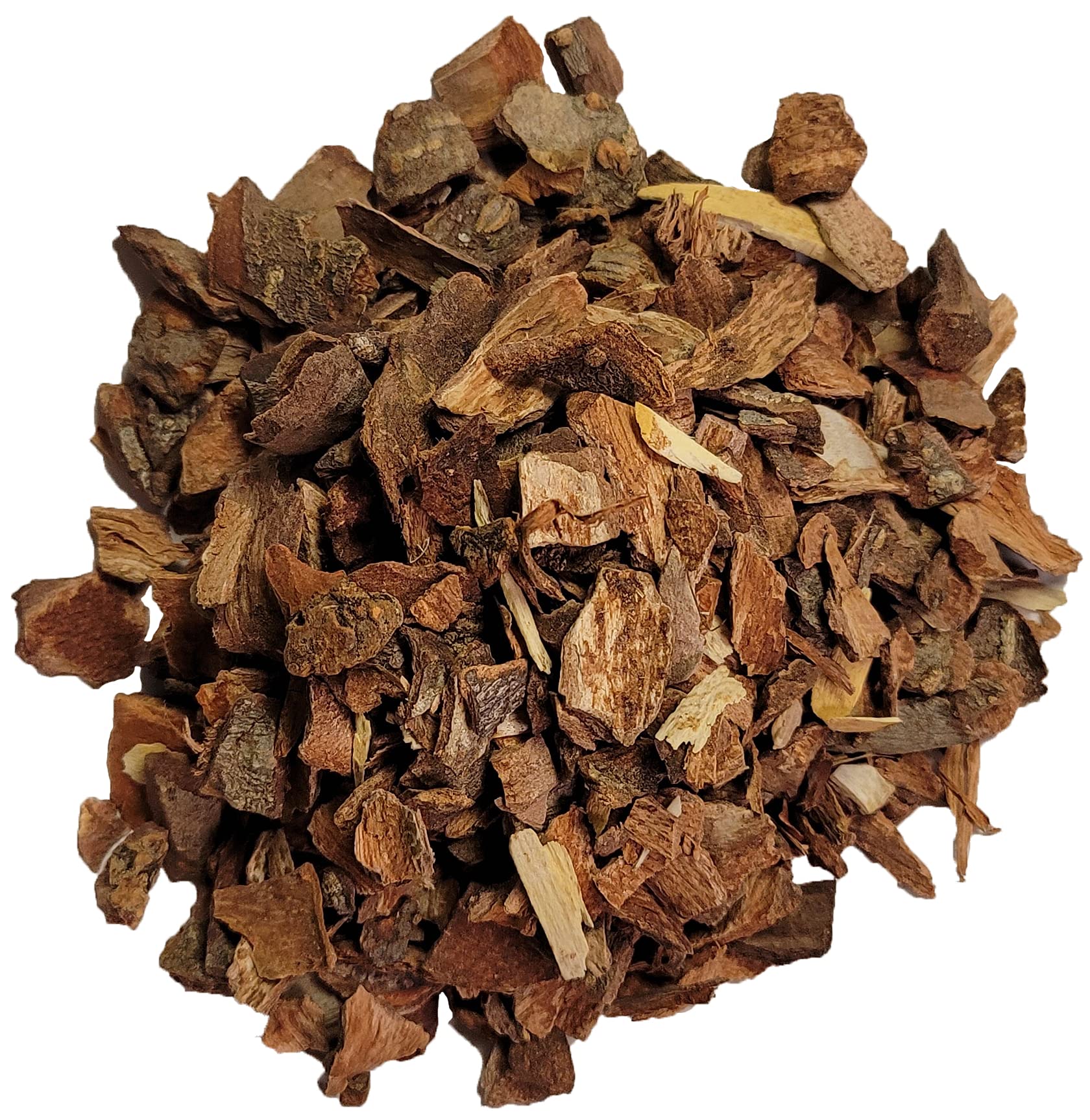 Naturejam Cuachalalate tea brew cup ready for infusion with herbal aroma.