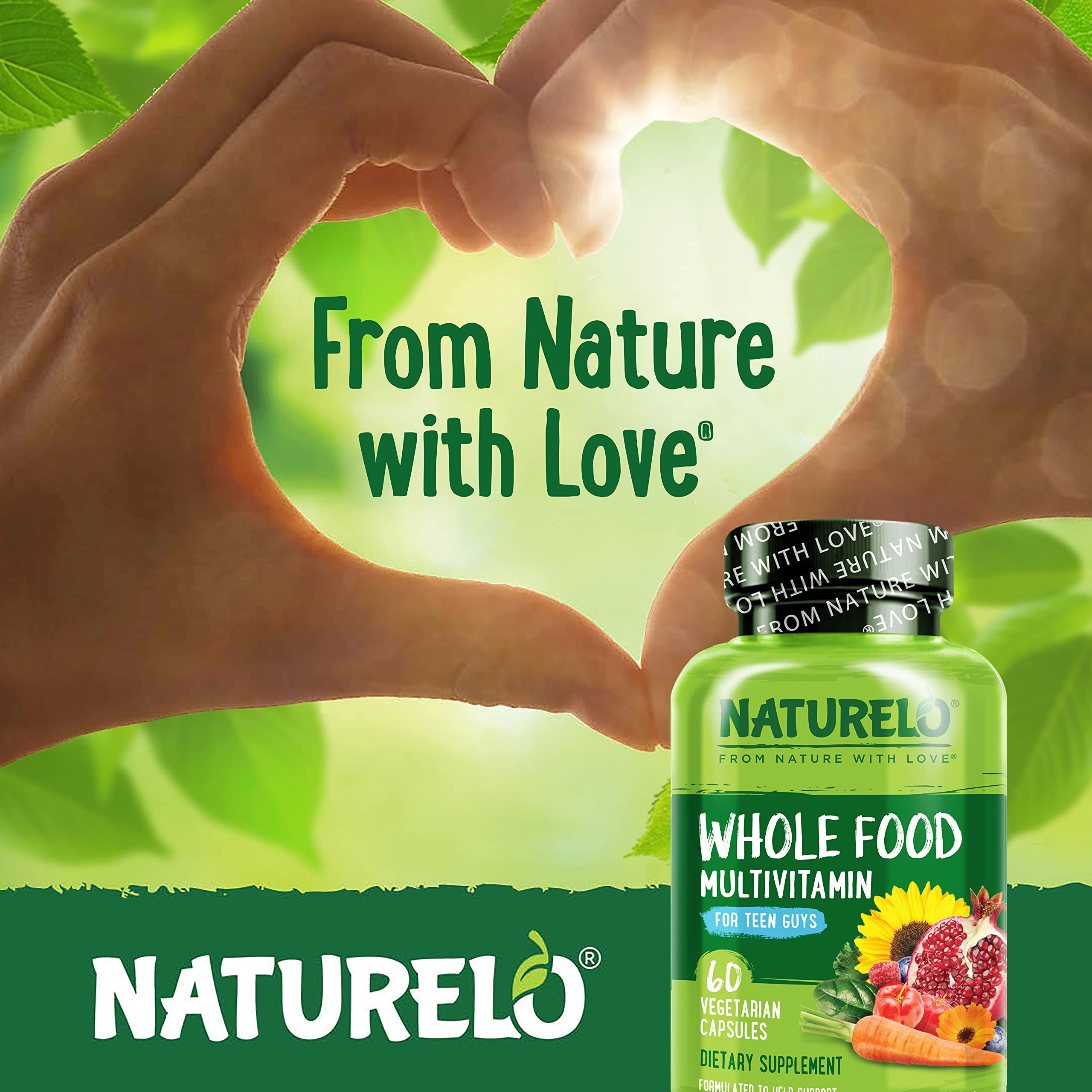 Naturelo D3 from lichen and activated B vitamins illustrating enhanced absorption