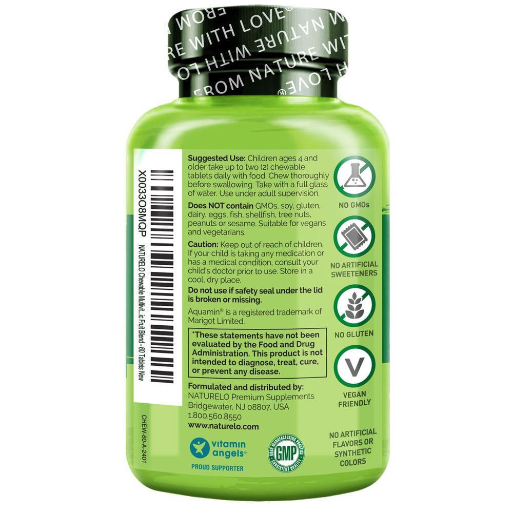 Naturelo GMP facility logo indicating quality manufacturing and safety standards.