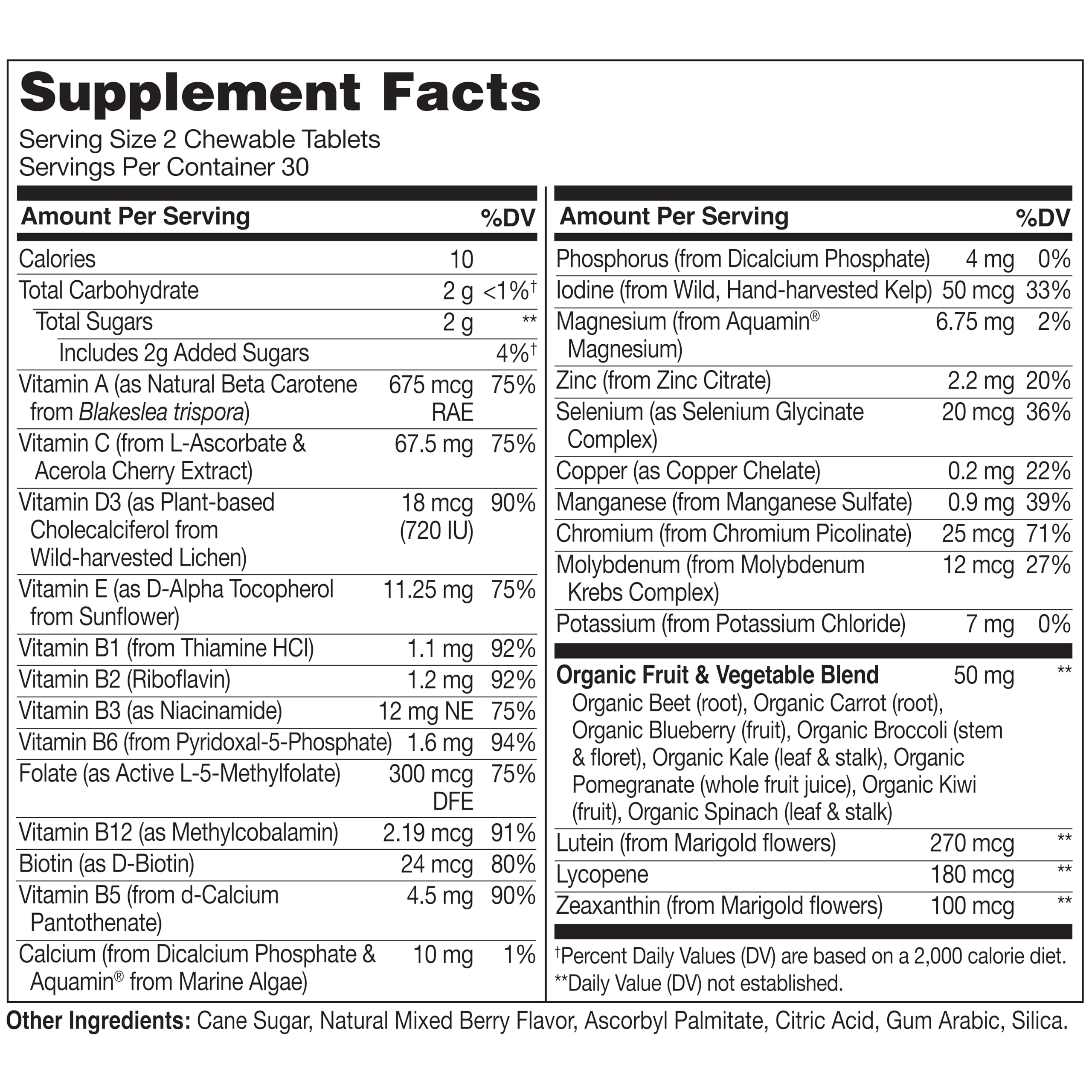 Naturelo kids multivitamin chewing scene showing a child taking a chewable.