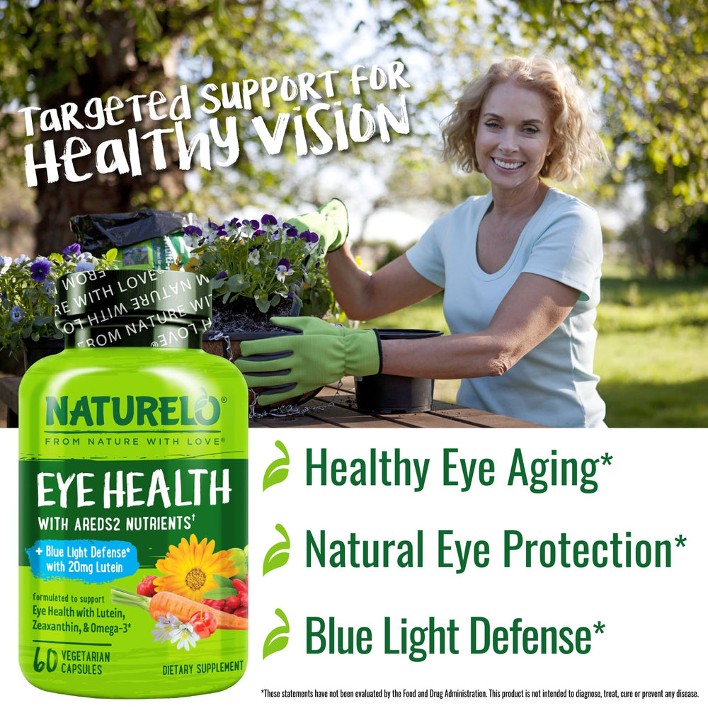 Naturelo lutein and zeaxanthin carotenoids in the formula