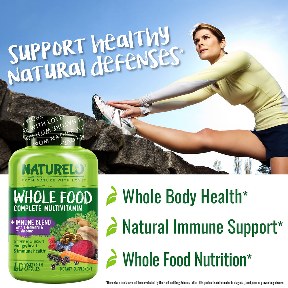 Naturelo organic fruits and vegetables mix for real-food nutrition