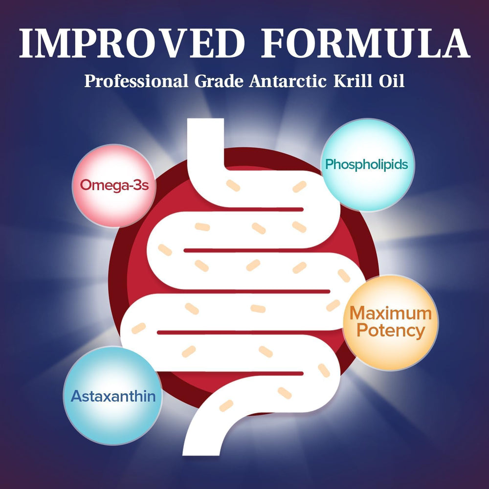 NatureMyst Antarctic krill source graphic with EPA and DHA