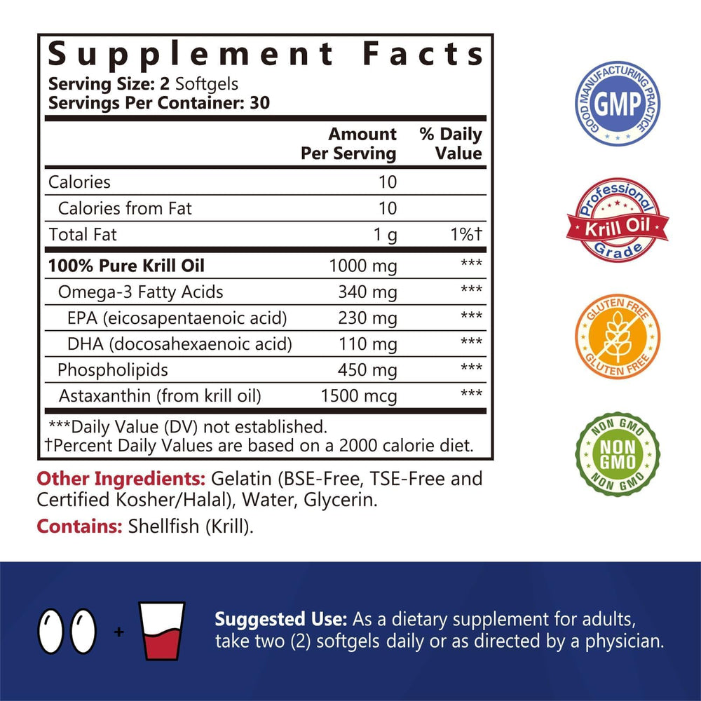 NatureMyst Krill Oil softgels close-up highlighting phospholipid form