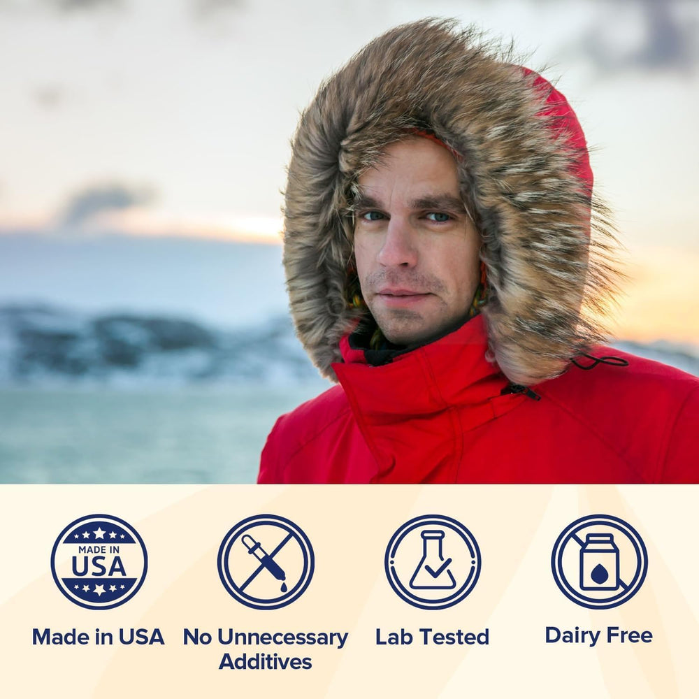 NatureMyst label detail highlighting non-GMO and allergen-free claims