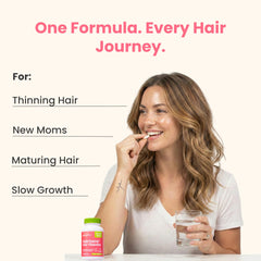Naturenetics HairAnew label view shows transparent ingredients.