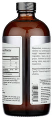 Pouring Nature's Answer magnesium liquid for easy absorption