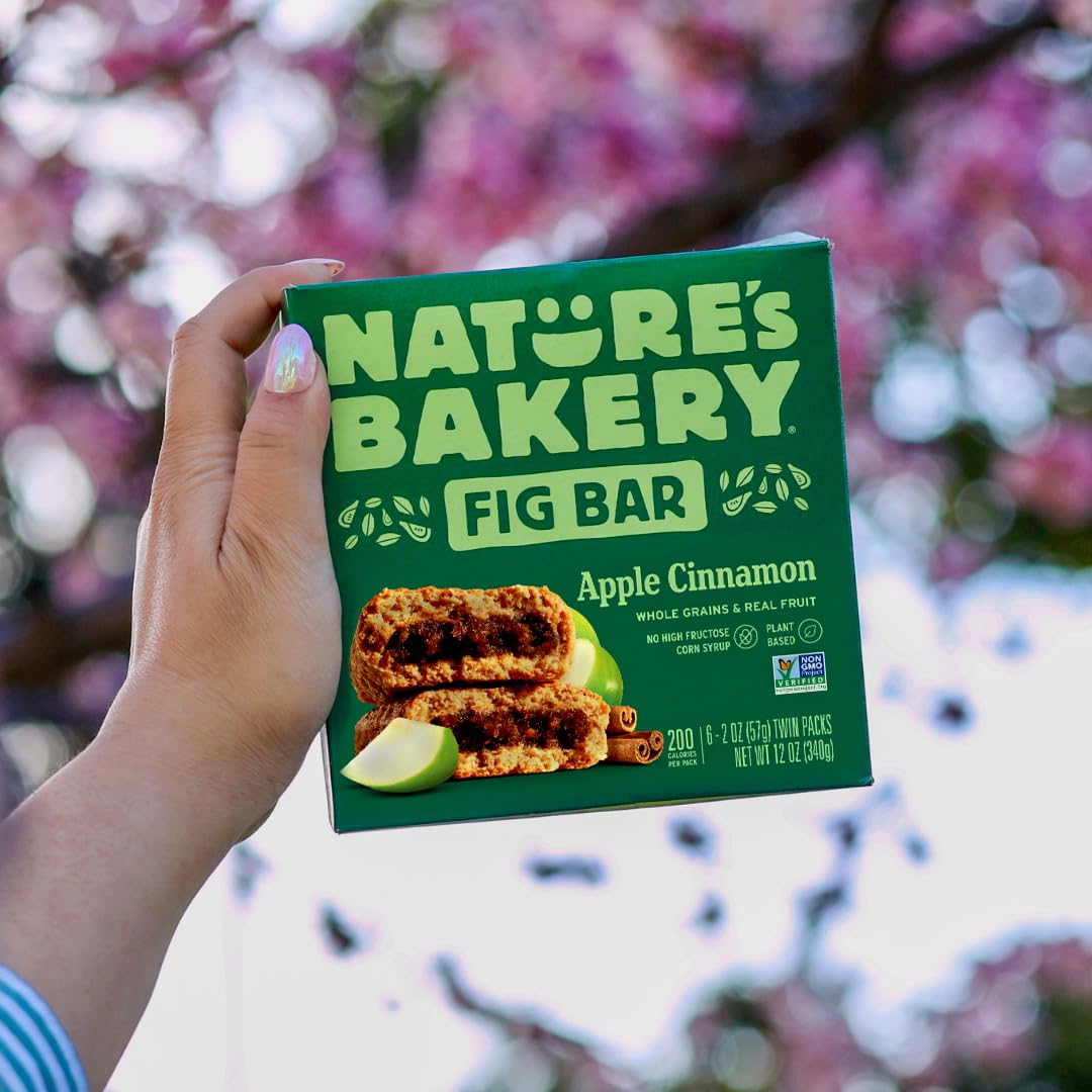 Nature's Bakery Apple Cinnamon Fig Bars for active kids and busy families