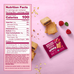 Nature's Bakery soft-textured minis showcase raspberry flavor and whole grains.