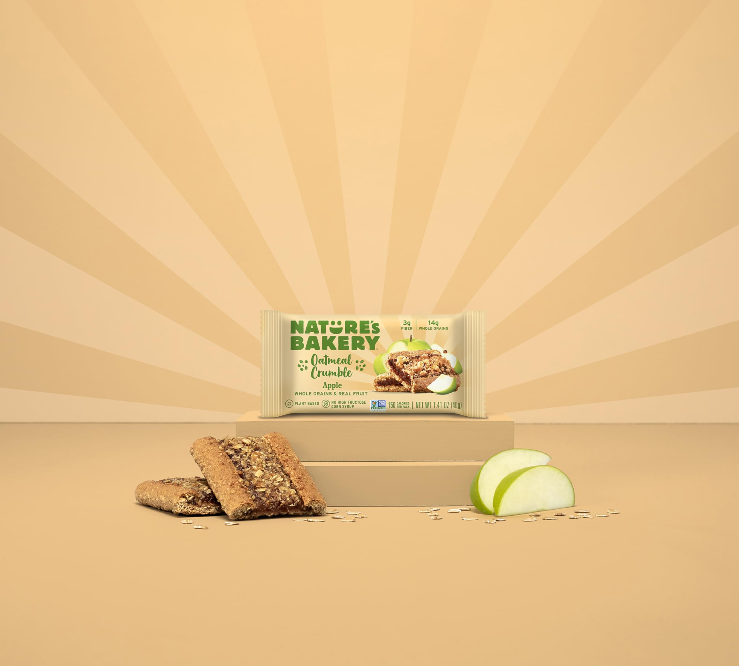 Kids' lunchbox-ready Nature's Bakery bars for a wholesome snack