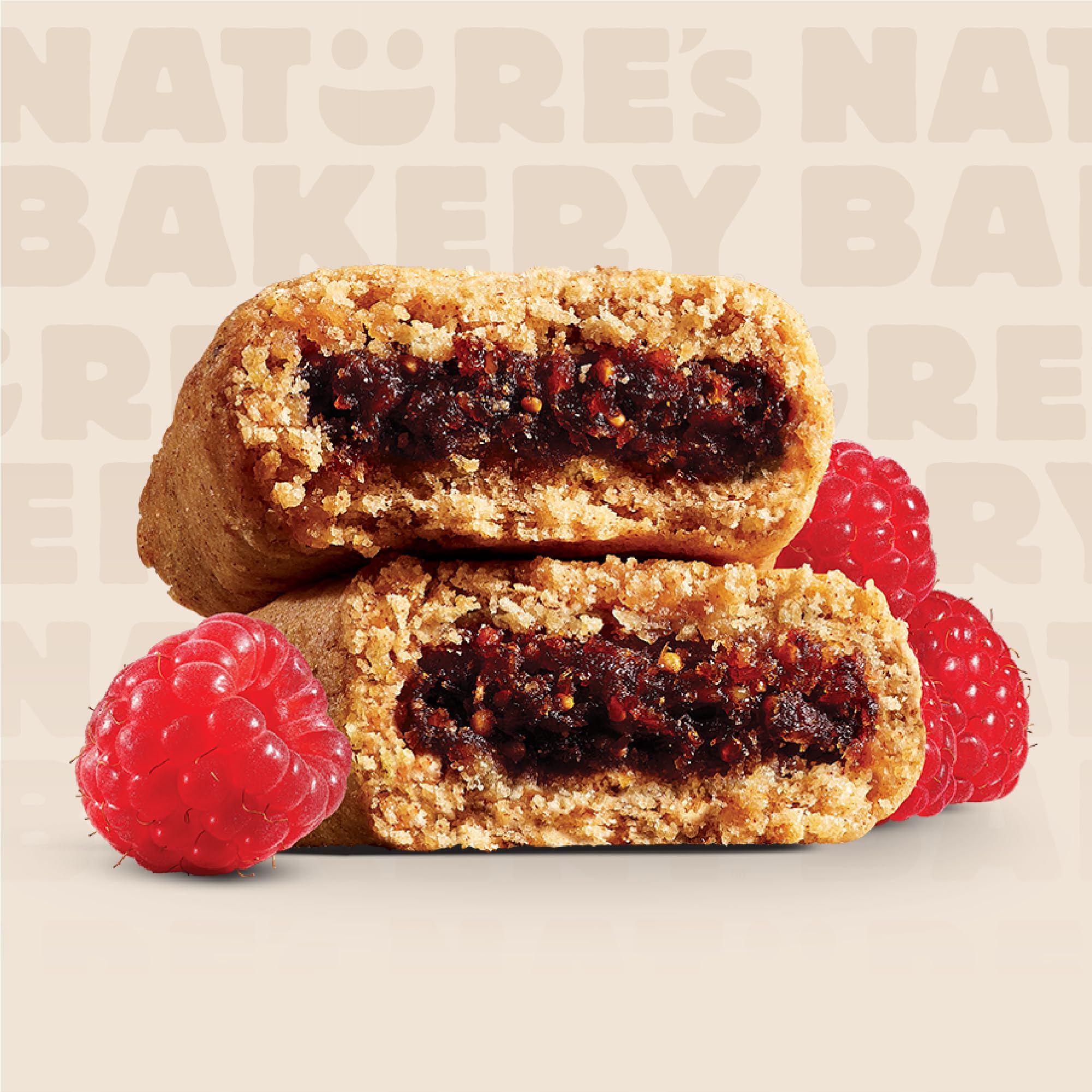 Nature's Bakery snack bars pictured in a lunchbox.