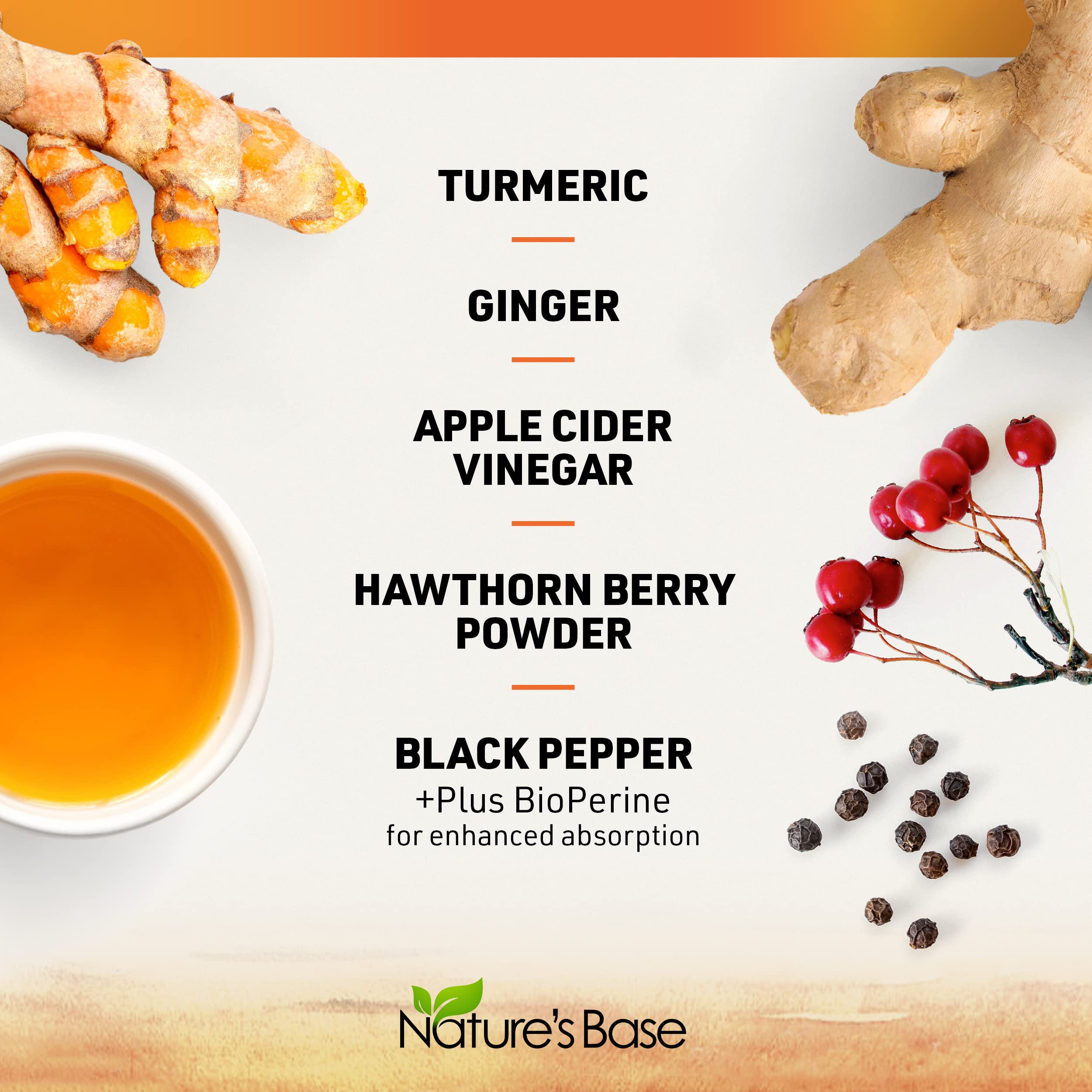 Nature's Base apple cider vinegar powder bottle, traditional wellness addition