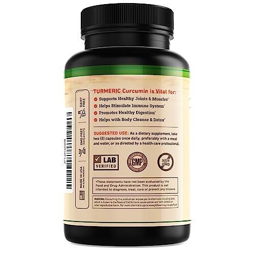 Nature's Base turmeric ginger capsules closeup, easy-to-swallow capsules for daily use