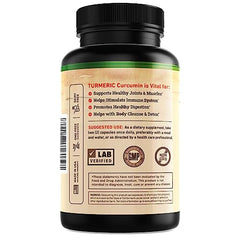 Nature's Base turmeric-ginger capsules closeup showing easy-to-swallow capsules